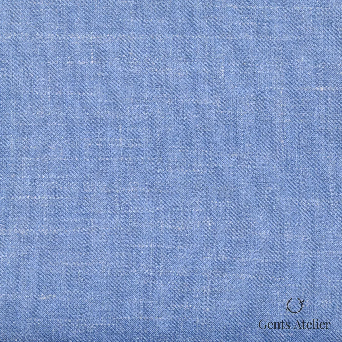 Костюм из Gent's Colors 2299-112 — голубой, 100% шерсть